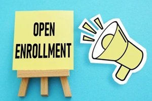 aca open enrollment announcement concept